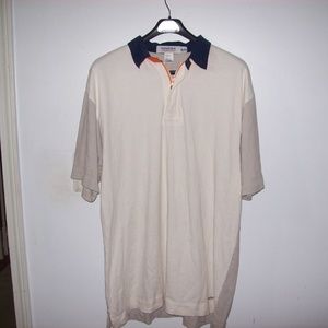 Nautica polo with zip neck